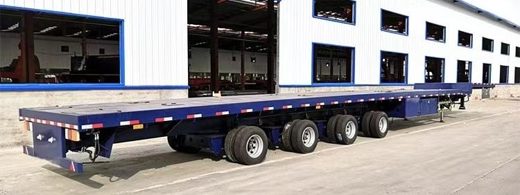 4 Axle Extendable Semi Trailer manufacture 4 Axle Extendable Semi Trailer manufacture