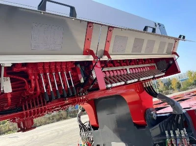 Modular Trailer for 200 Ton Crawle Crane Transporation supplier Modular Trailer for 200 Ton Crawle Crane Transporation supplier