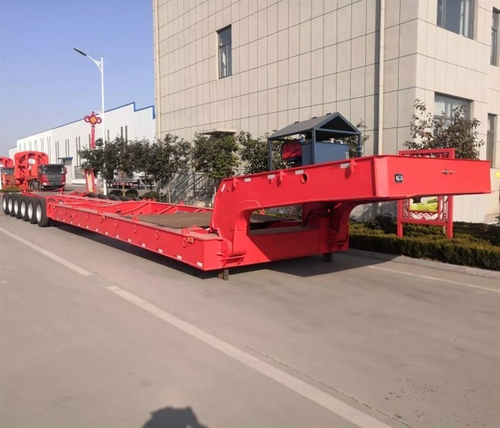 3 Axle Hydraulic Gooseneck Trailer