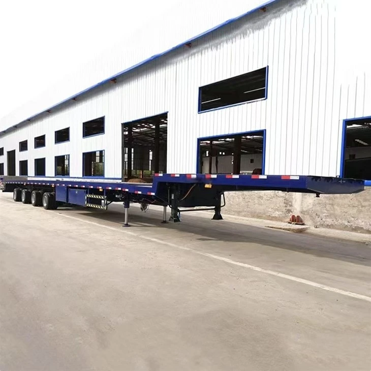 4-axlad utdragbar semitrailer