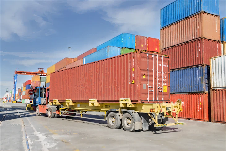 40 fots containersläp